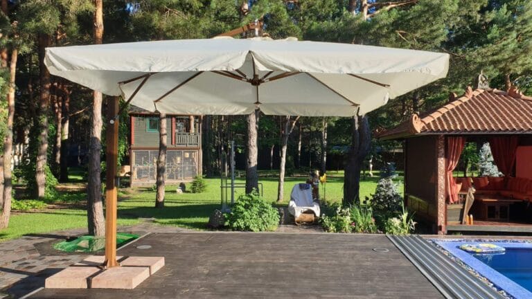 Купить зонт для сада